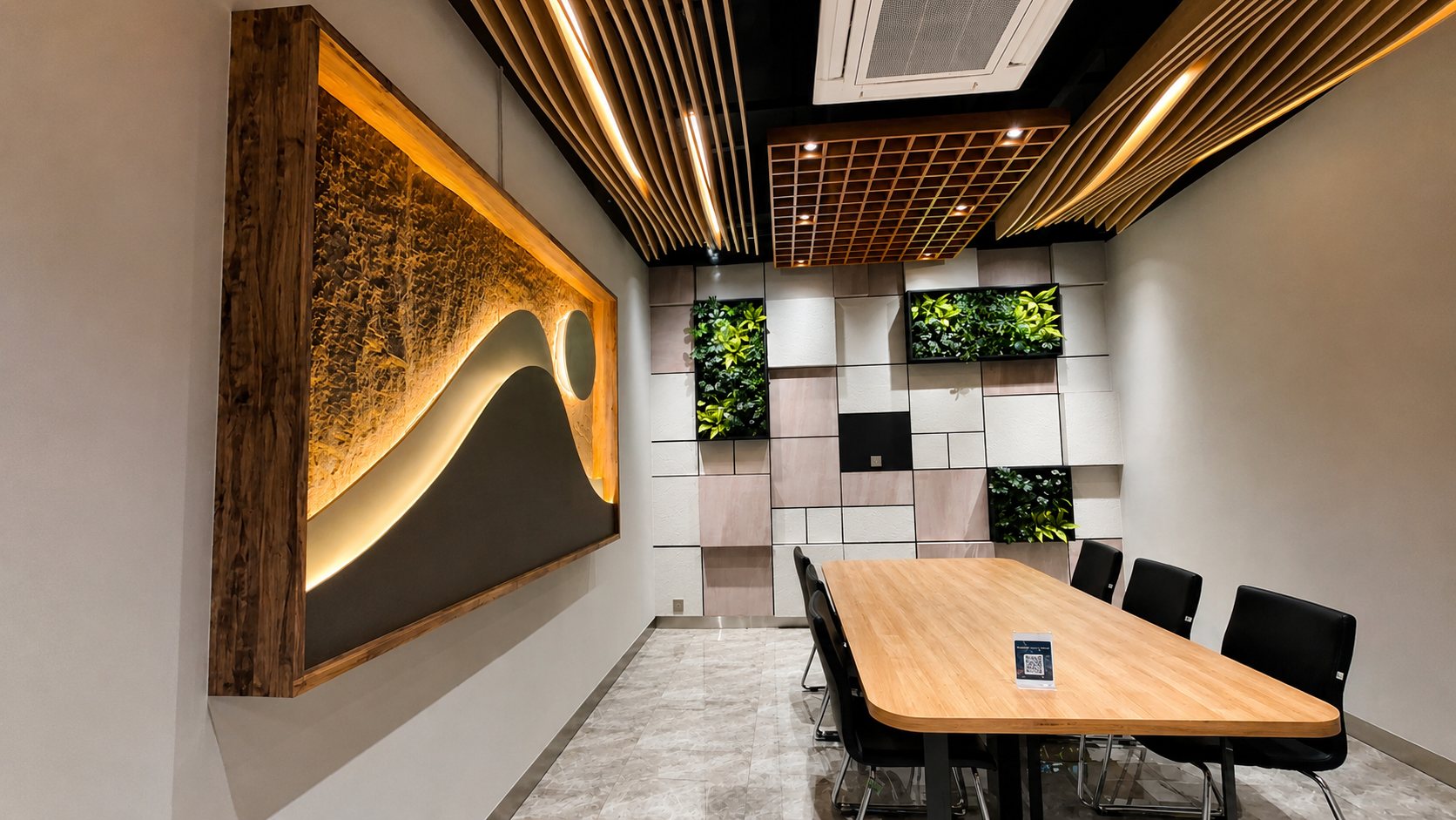 ผลงานห้องรับประทานอาหารผู้บริหารและห้องประชุม SOLARIA
